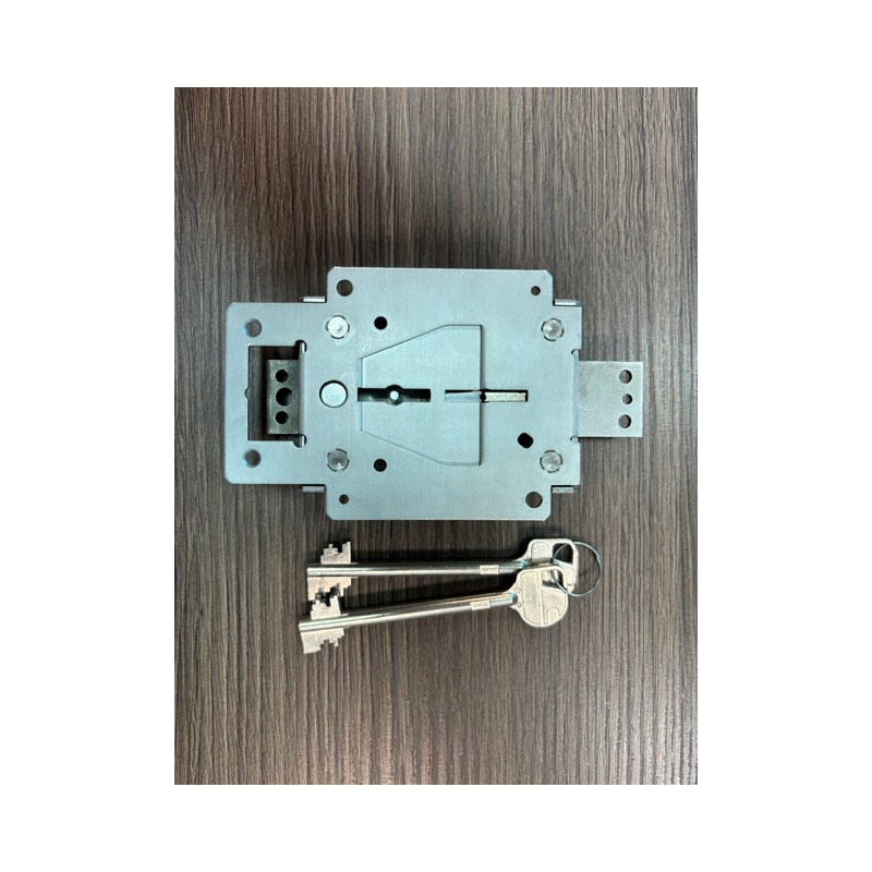 Zamek kluczowy 2608 płaski rygiel kl. A klucz 95mm